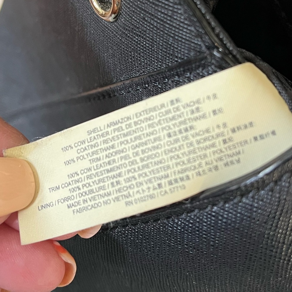 Kate Spade Laurel Way Black Saffiano Leather Lilah Crossbody Satchel - Picture 12 of 13